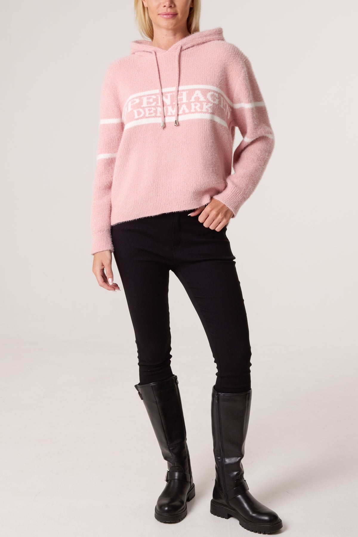 'Copenhagen' Drawstring Cosy Hoodie