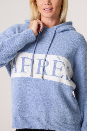 'Apres' Logo Drawstring Hoodie