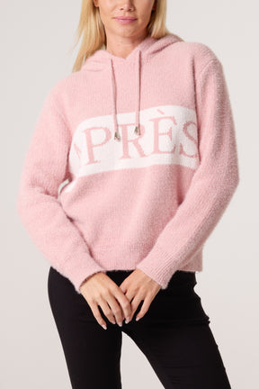 'Apres' Logo Drawstring Hoodie