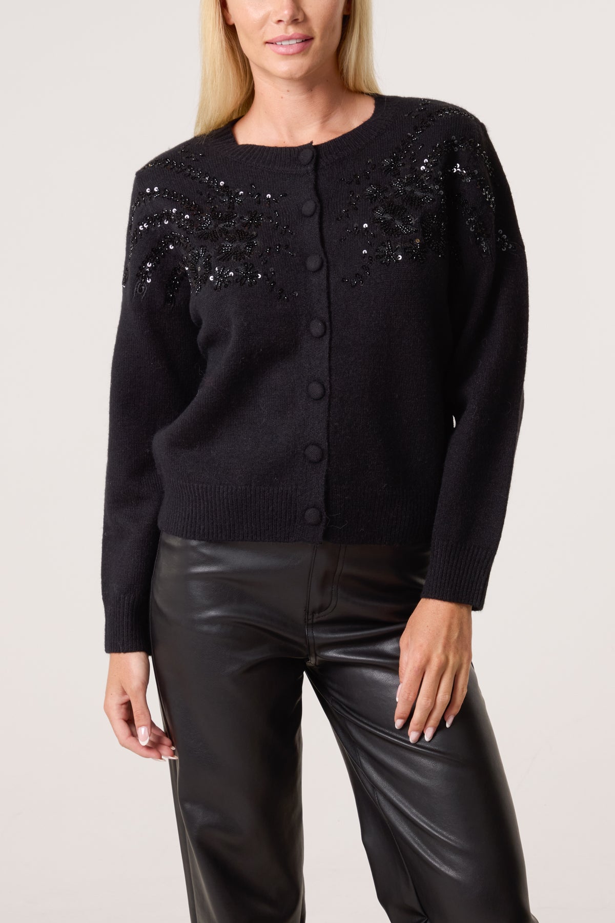 Sparkling Sequins Cardigan