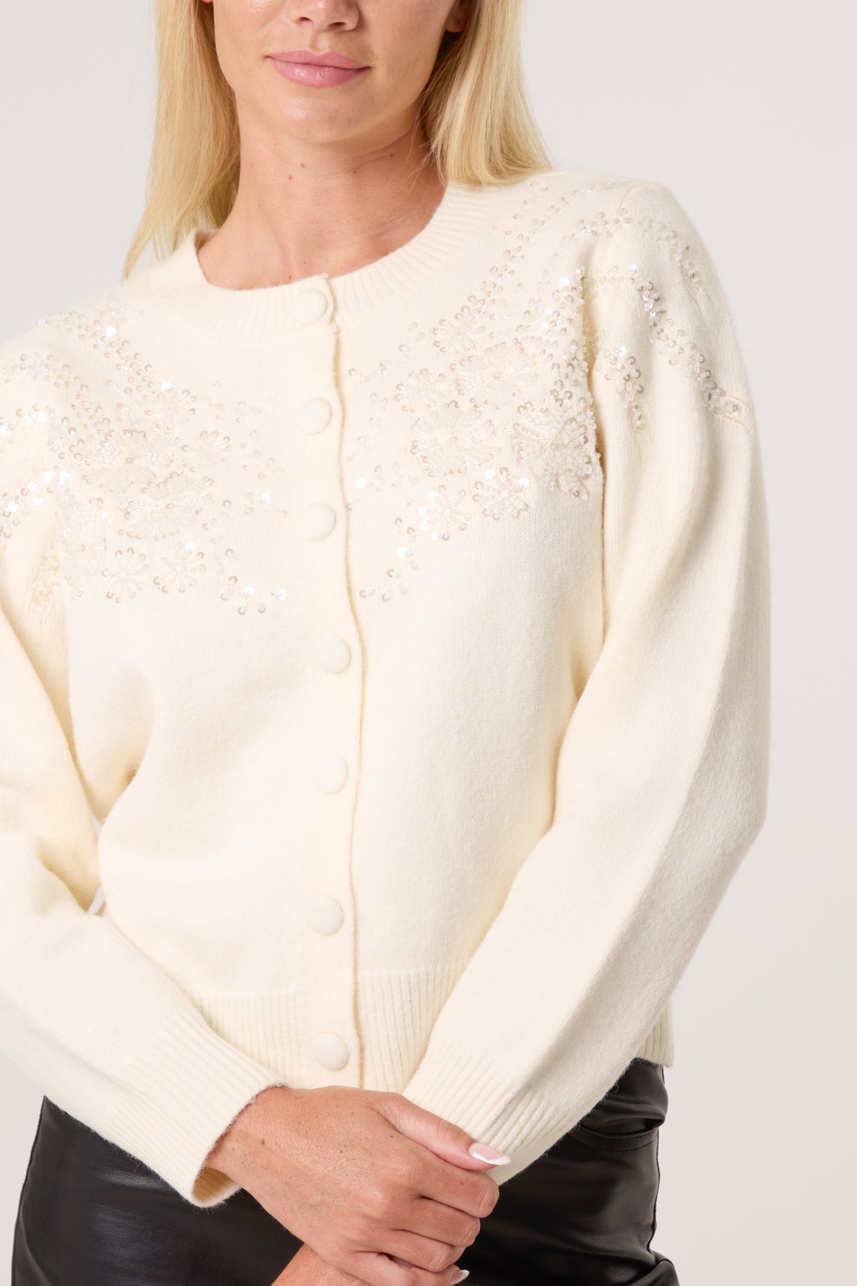 Sparkling Sequins Cardigan
