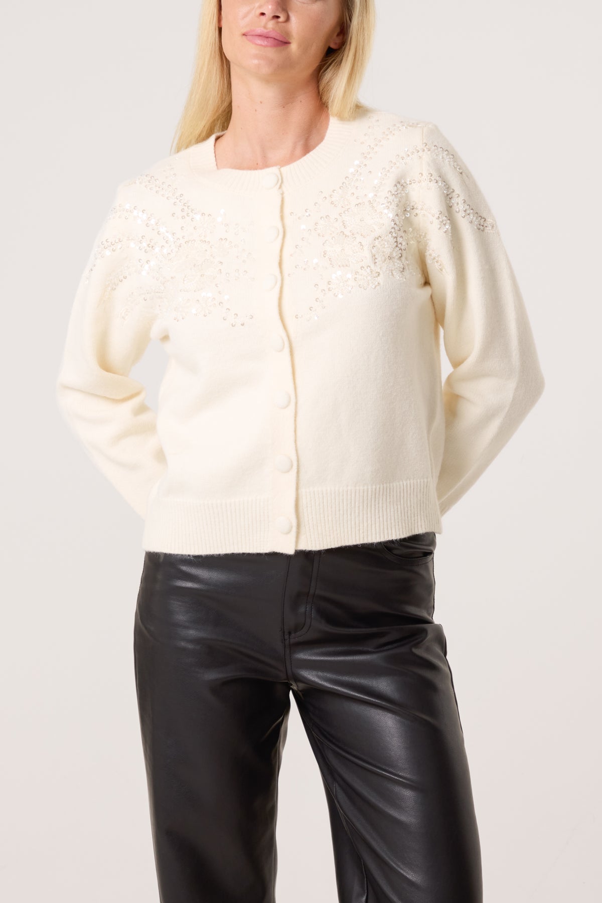 Sparkling Sequins Cardigan