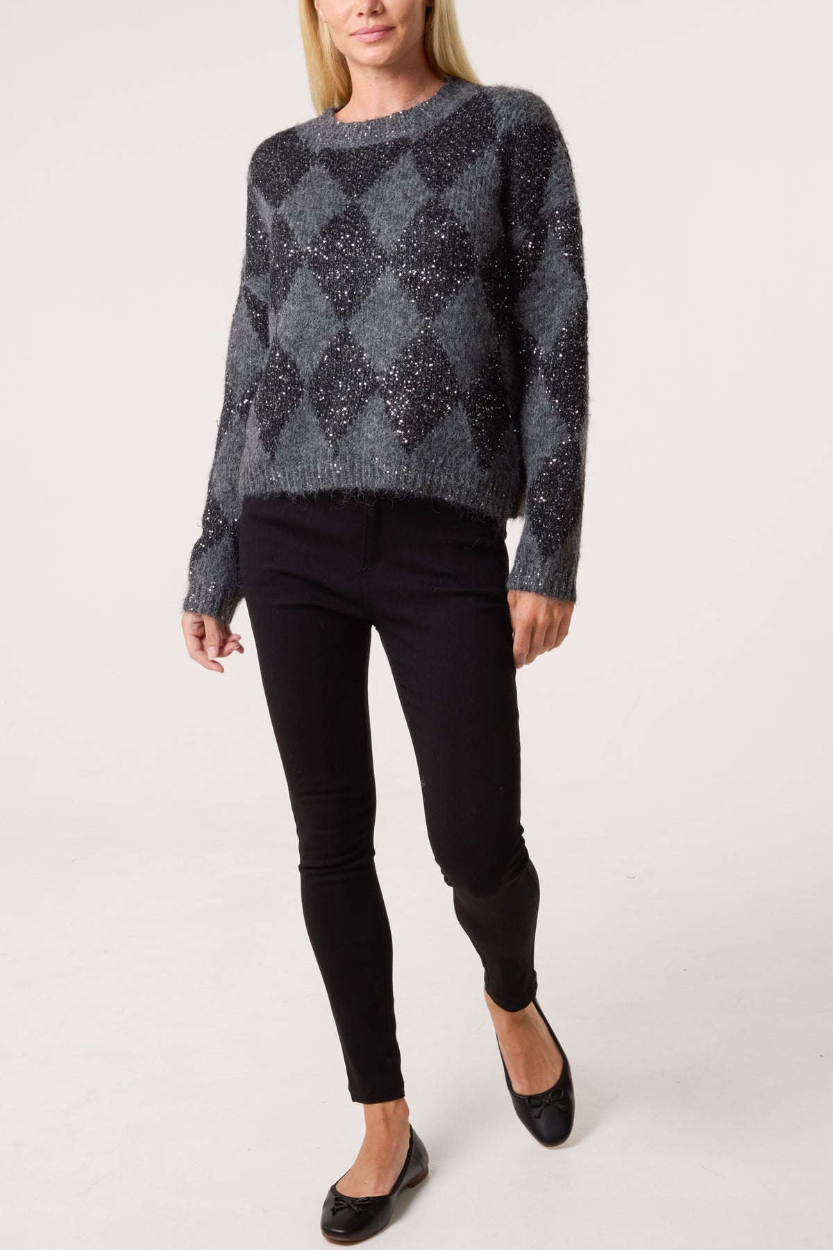 Diamond Pattern Jumper