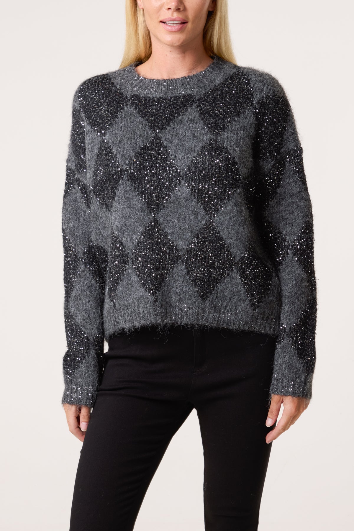 Diamond Pattern Jumper