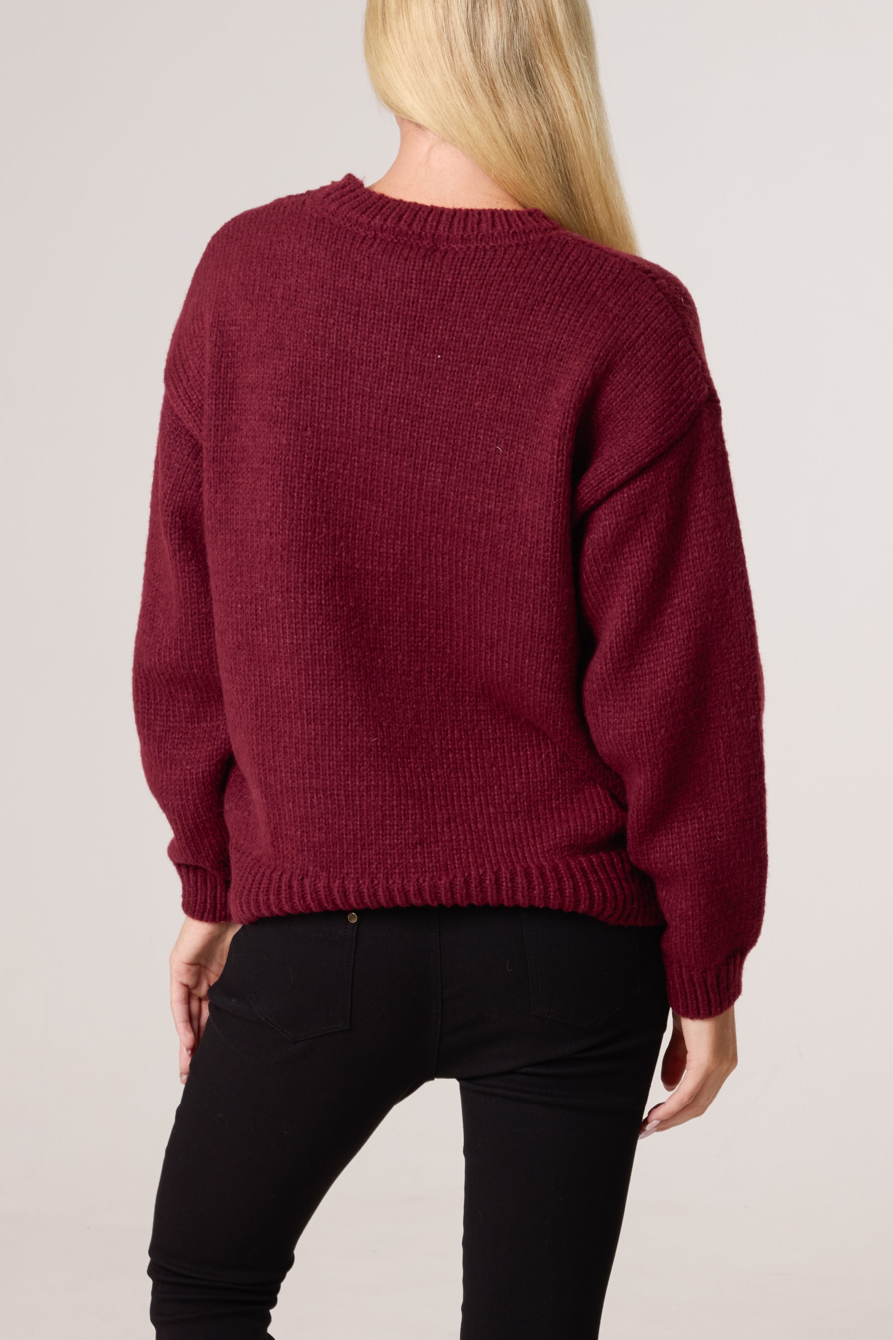 Flocking Daisy Knitted Jumper