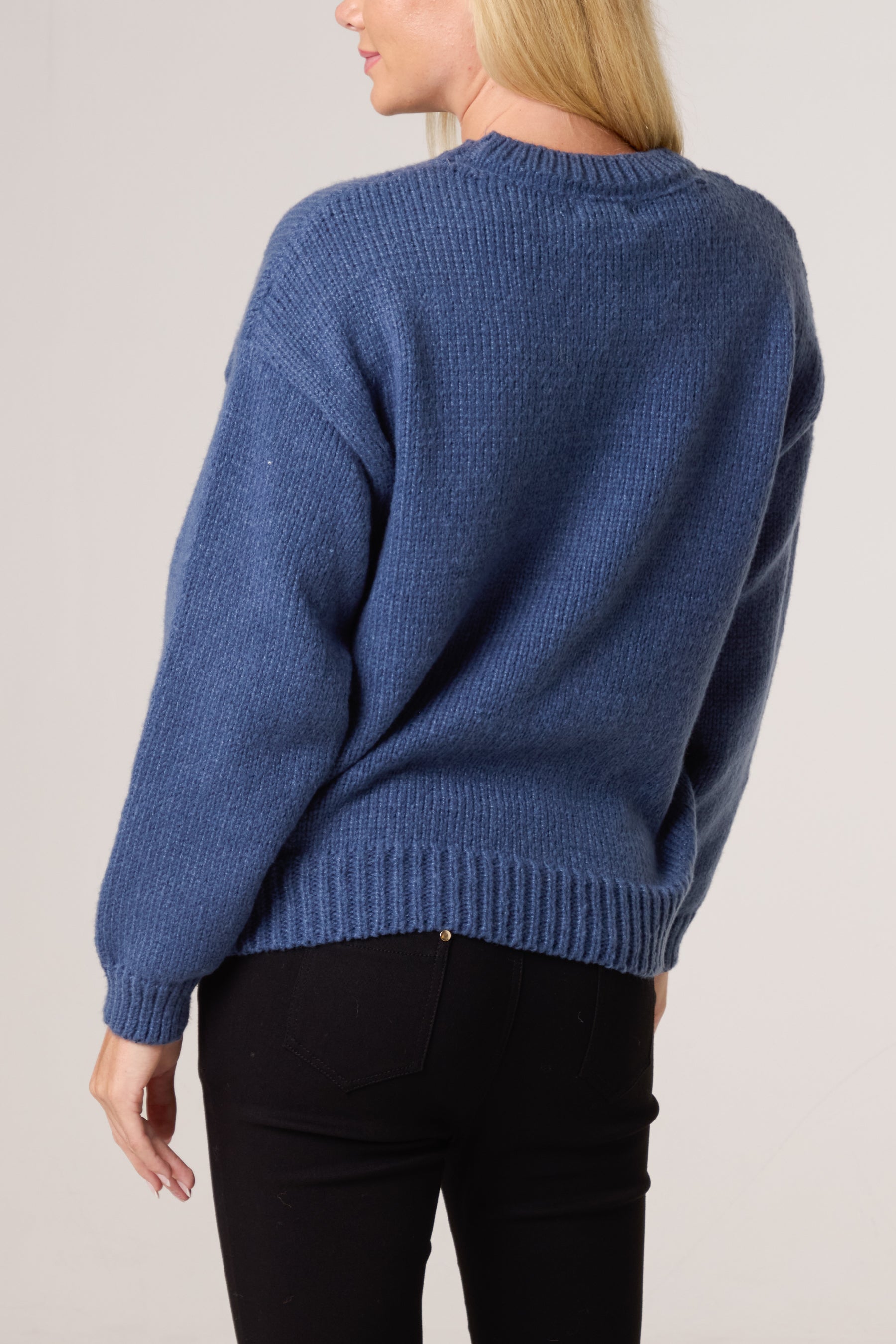 Flocking Daisy Knitted Jumper