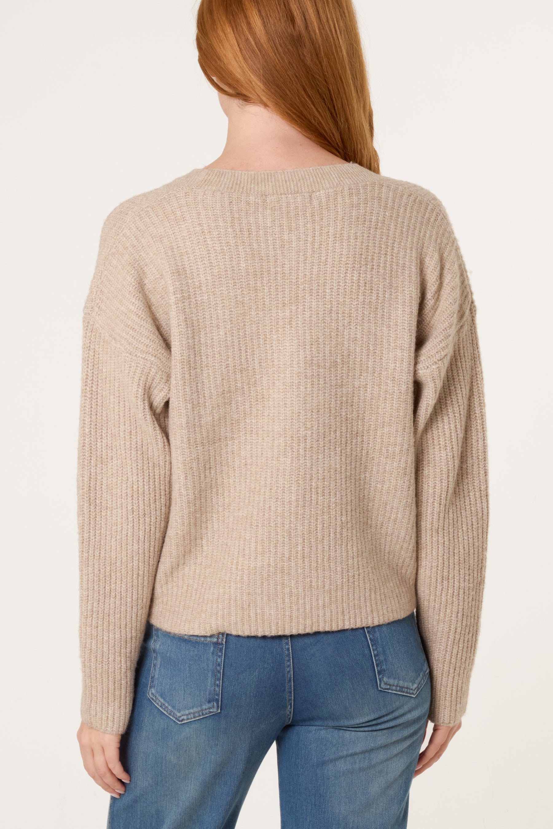 Gold Motif Button Cardigan