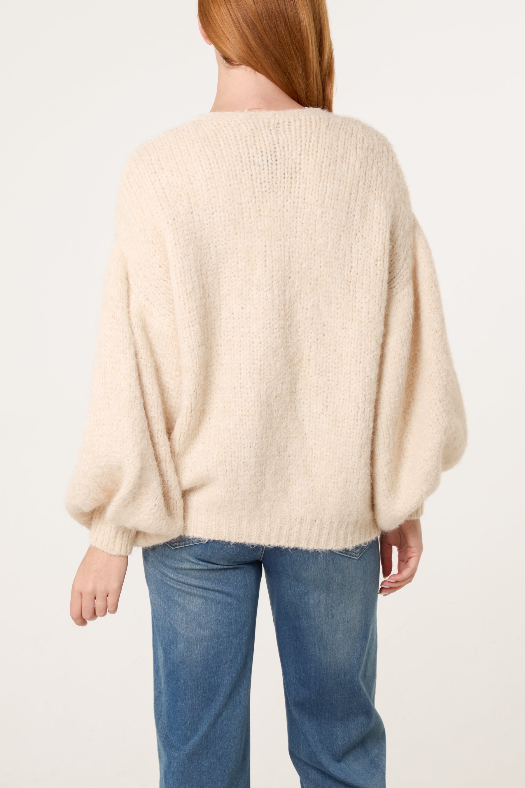 Bow Front Knit Cardigan