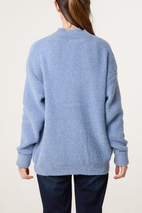 Cosy Knit Pocket Cardigan