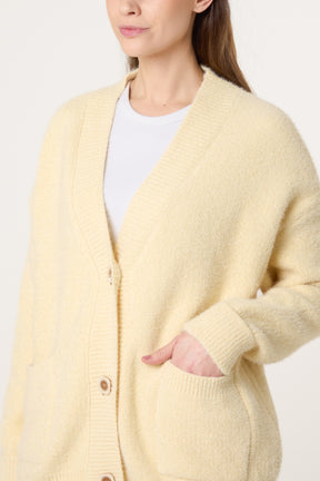 Cosy Knit Pocket Cardigan