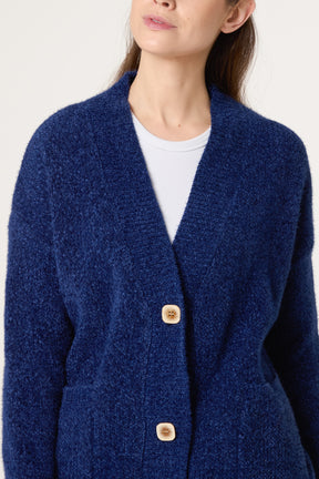 Cosy Knit Pocket Cardigan