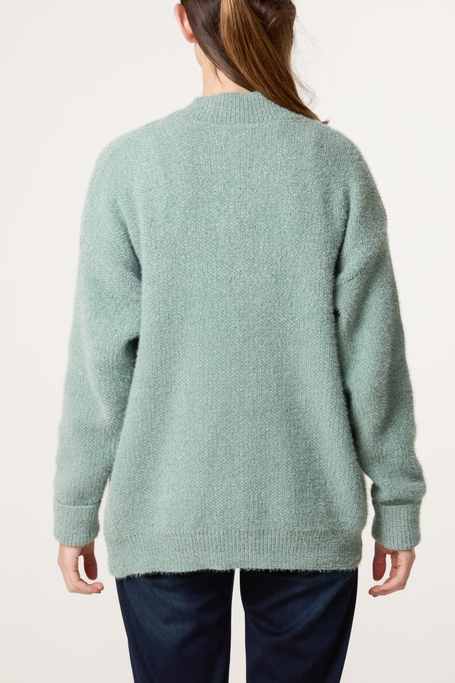 Cosy Knit Pocket Cardigan