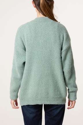 Cosy Knit Pocket Cardigan