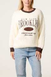 Knitted New York Brooklyn Jumper