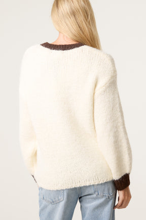 Knitted New York Brooklyn Jumper