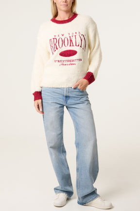 Knitted New York Brooklyn Jumper