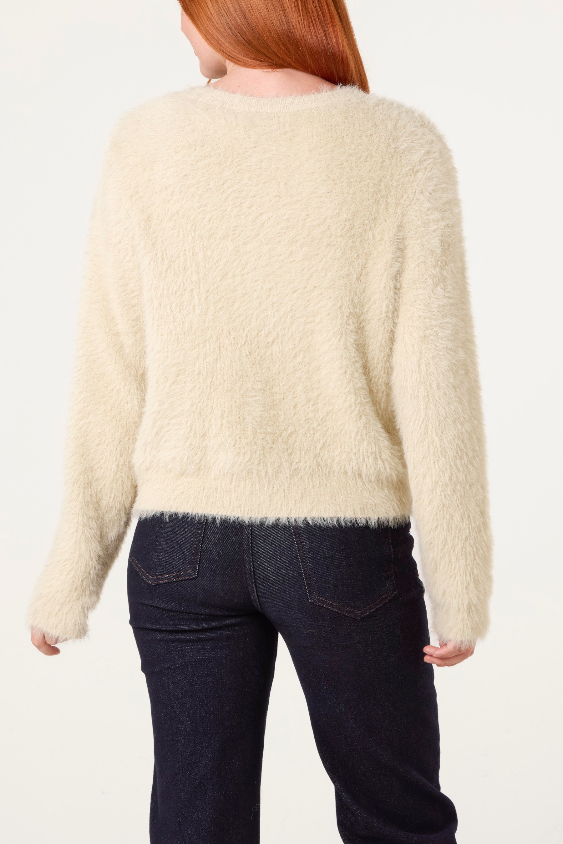 Cardigan With Multicolour Button