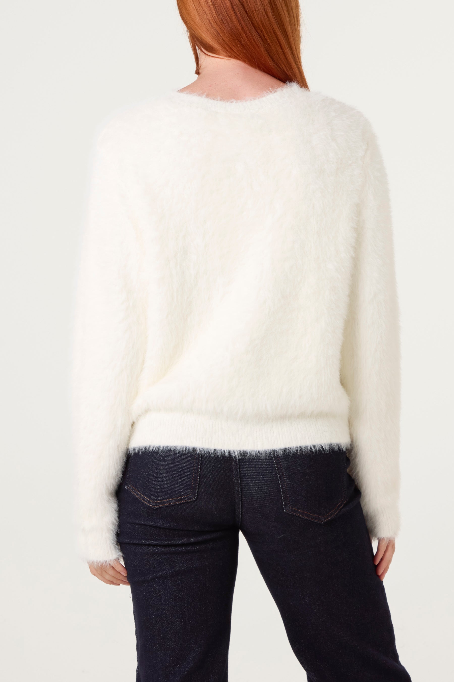 Cardigan With Multicolour Button