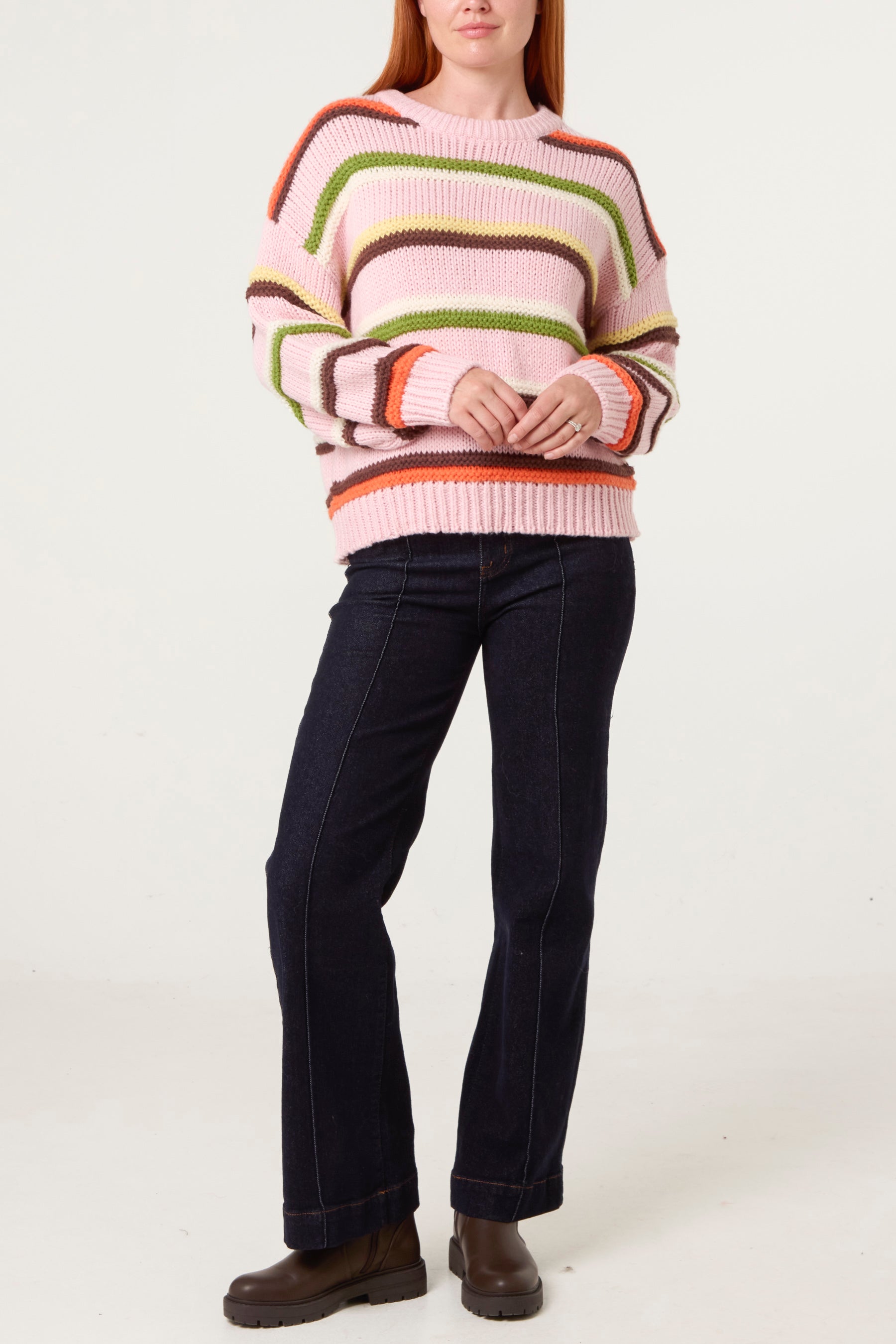 Chunky Knit Stripe Jumper