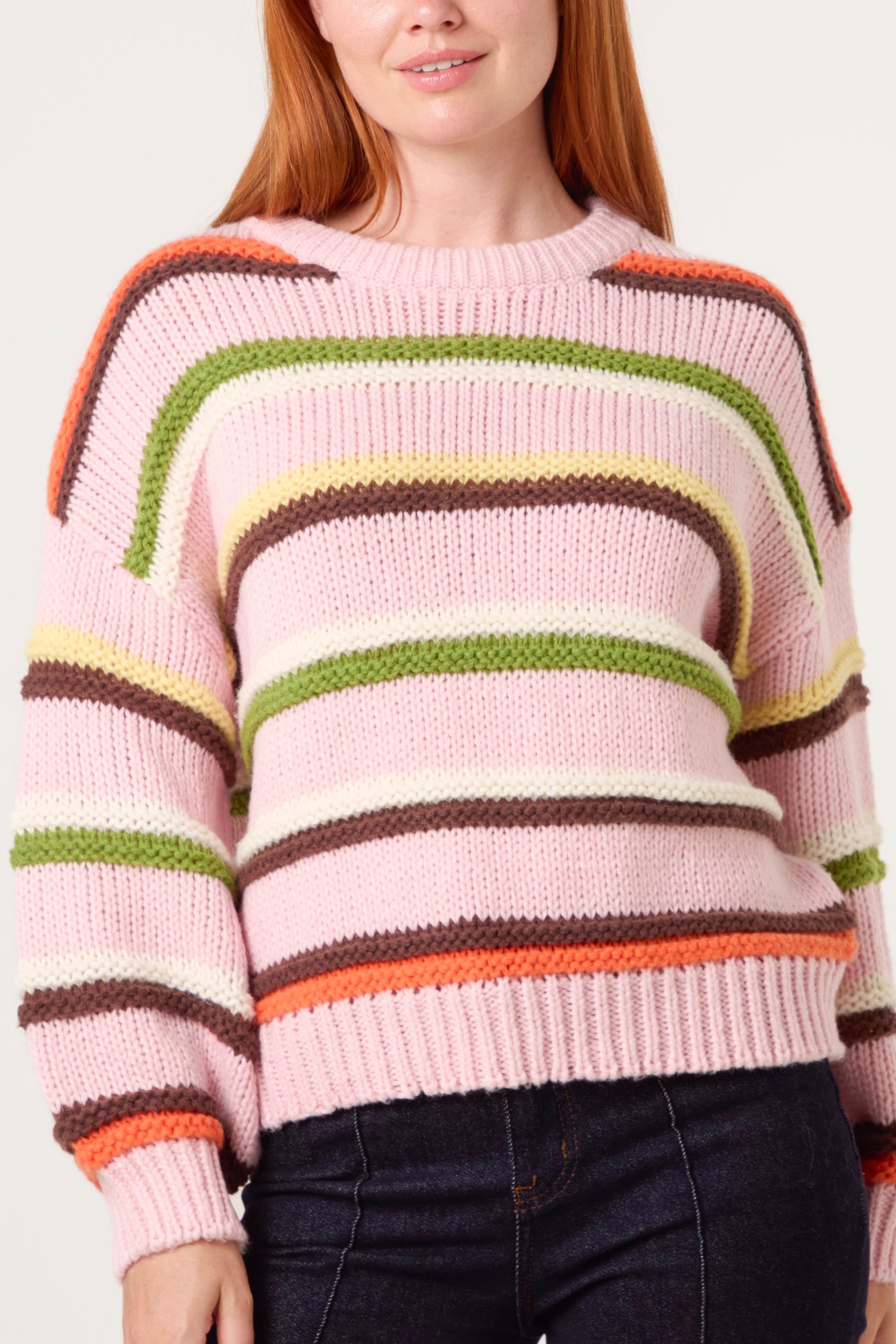 Chunky Knit Stripe Jumper