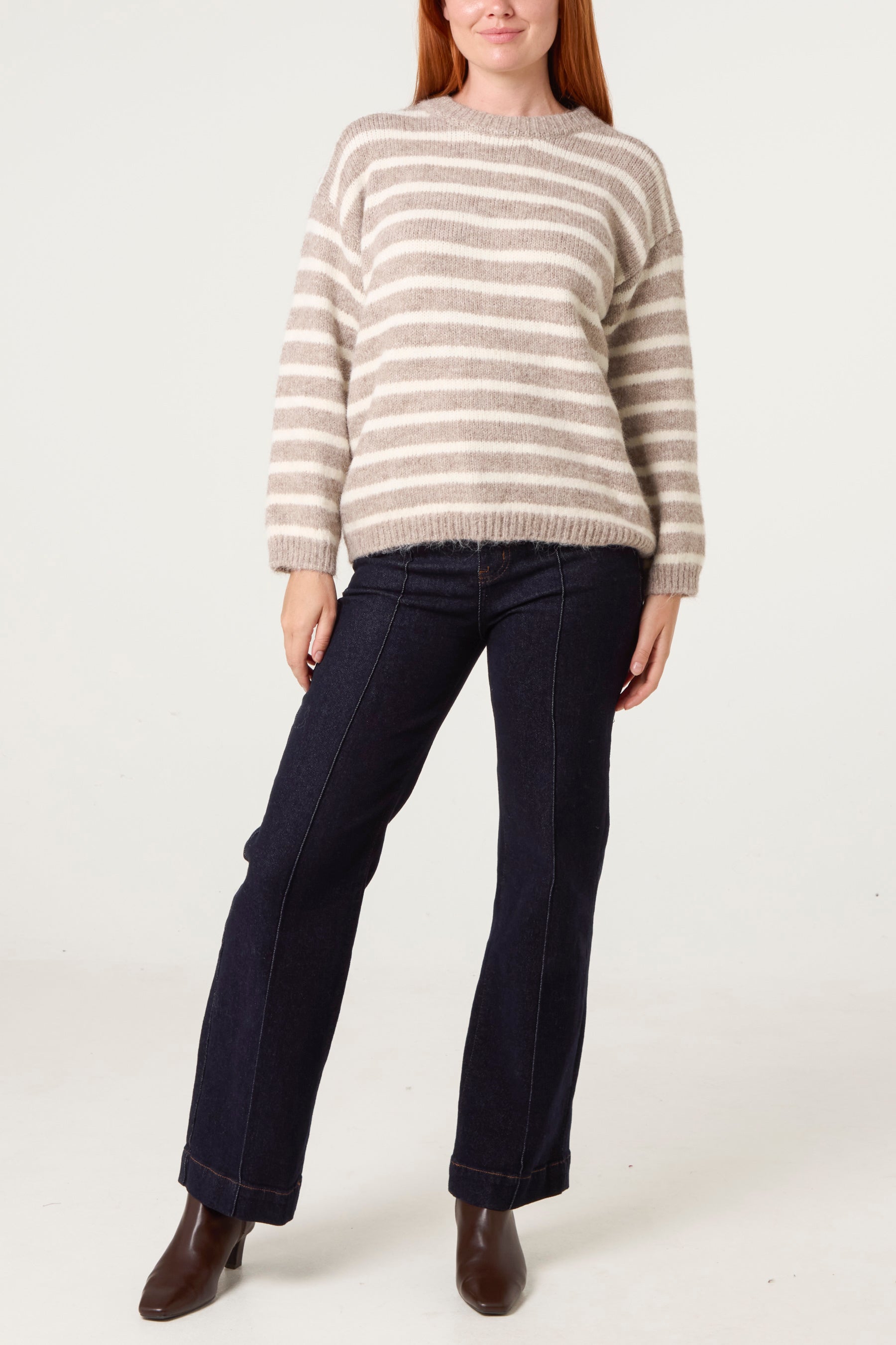 Striped Knit Jumper