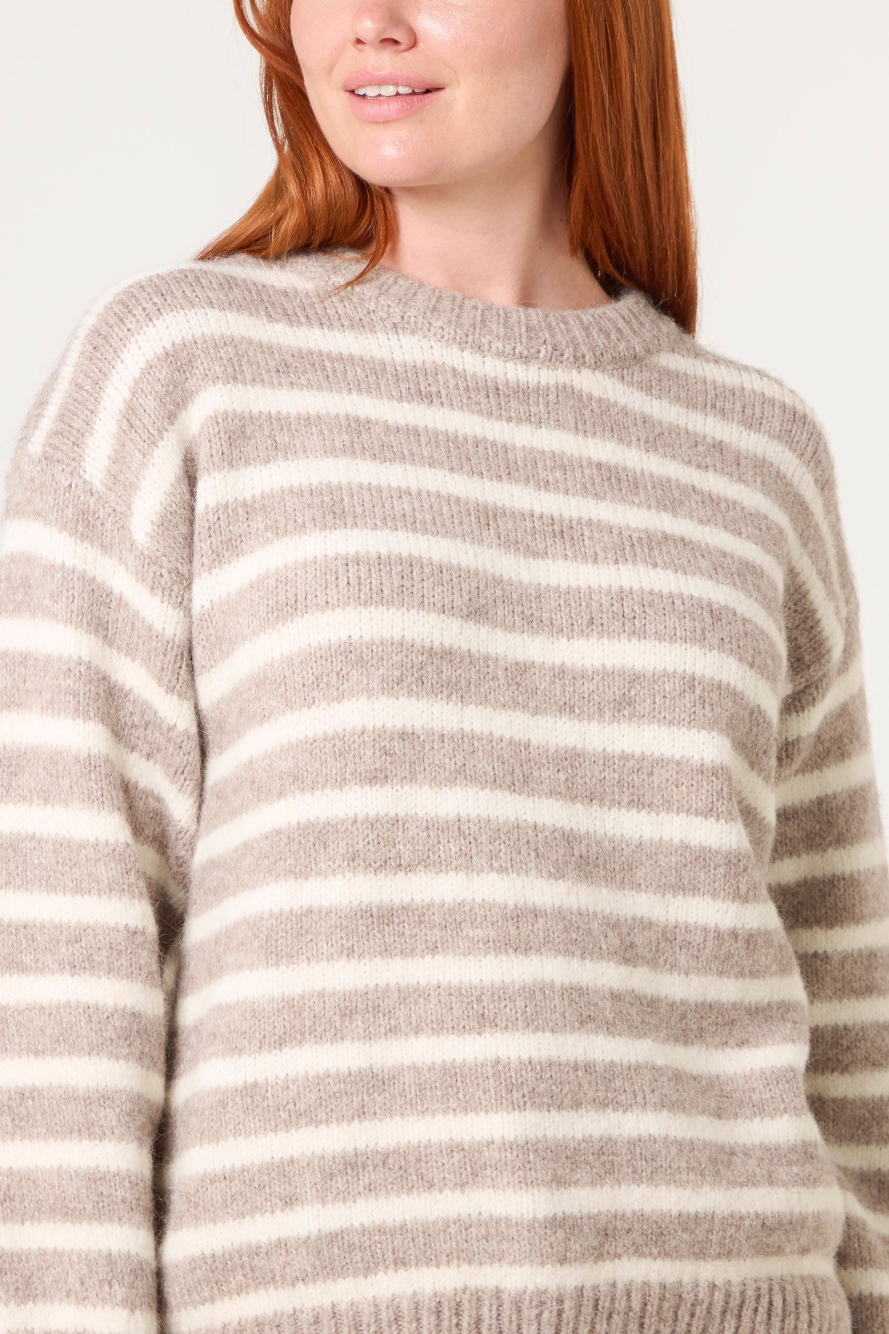 Striped Knit Jumper