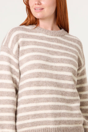 Striped Knit Jumper