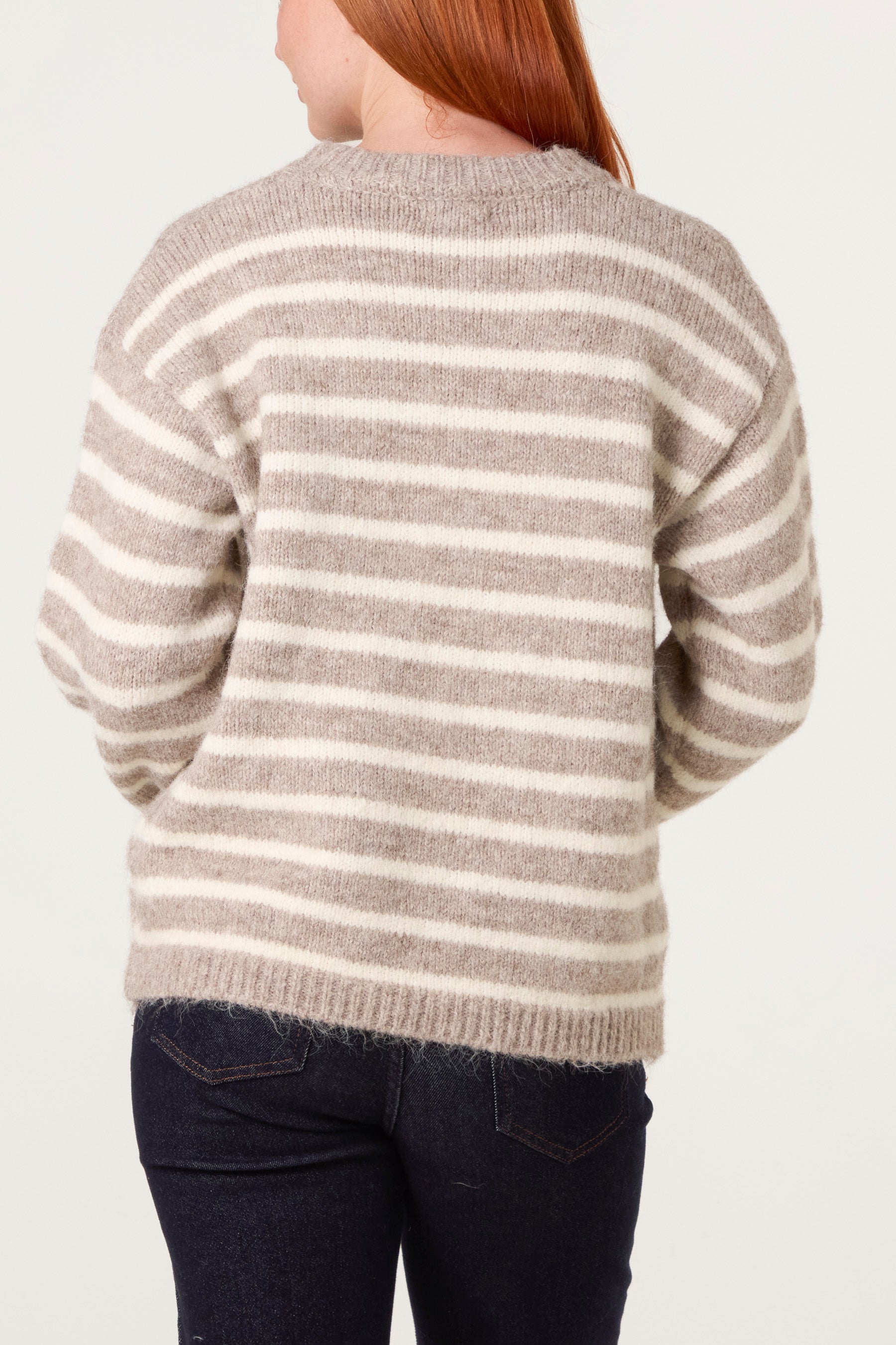 Striped Knit Jumper