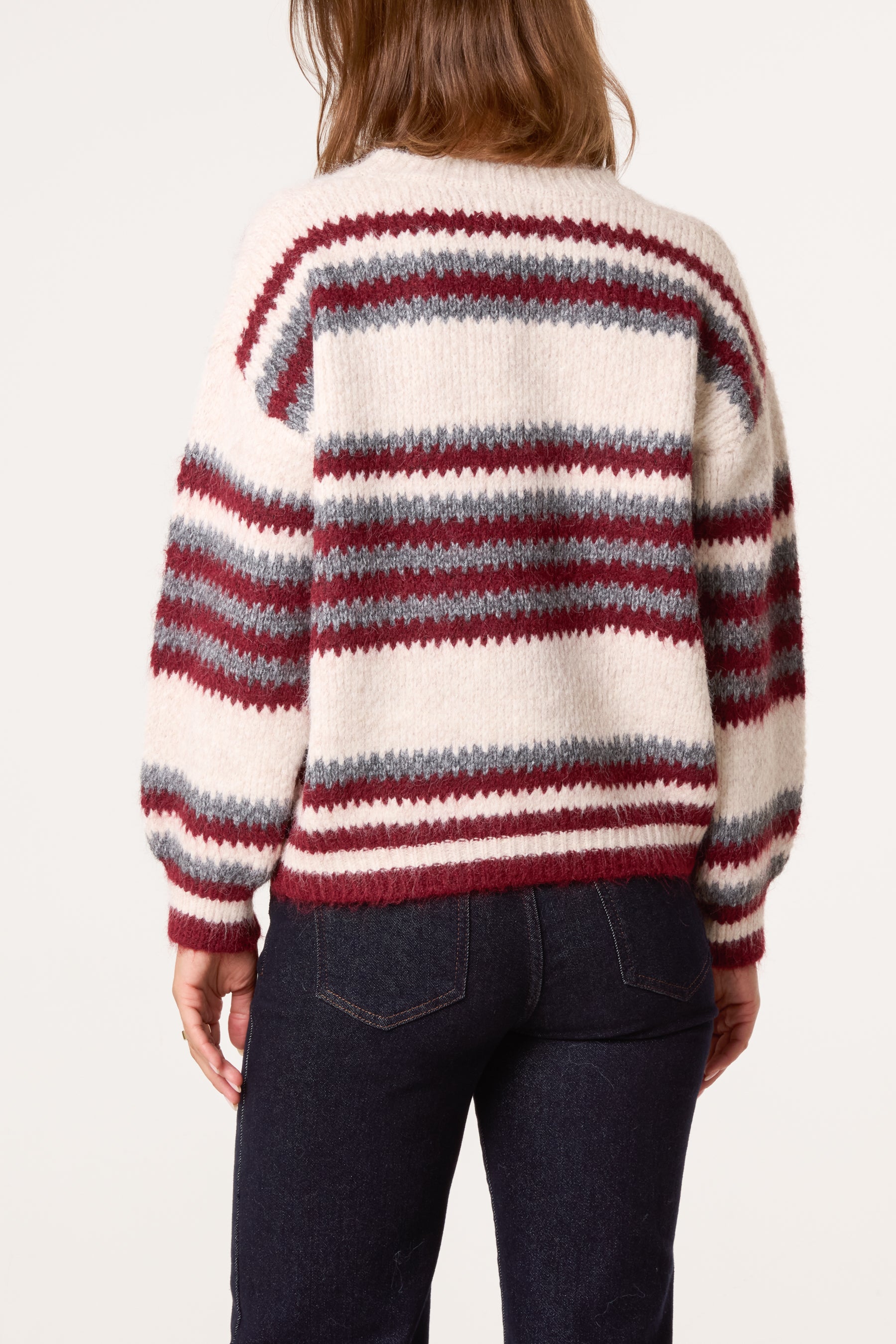 Round Neck Stripe Jumper