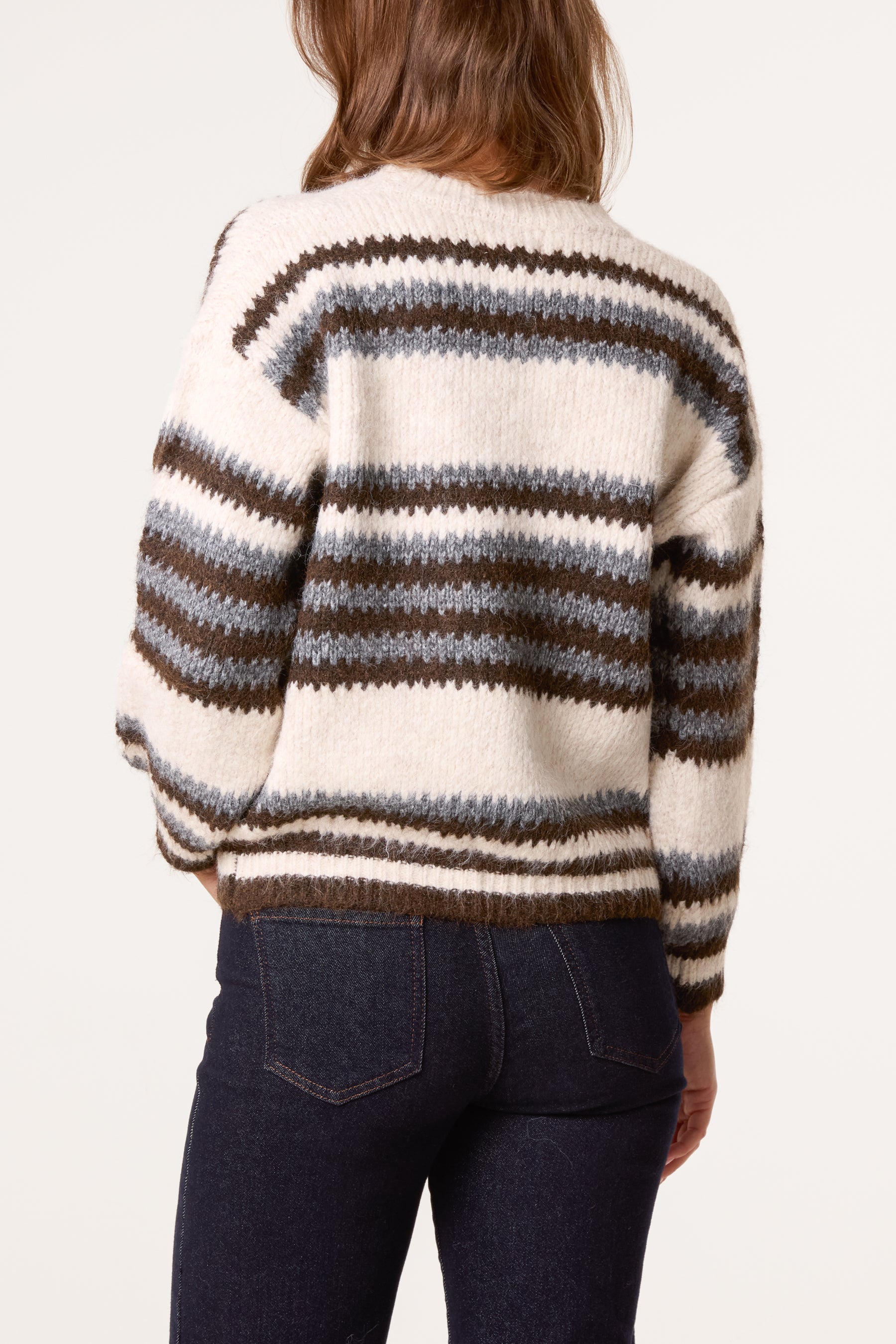 Round Neck Stripe Jumper