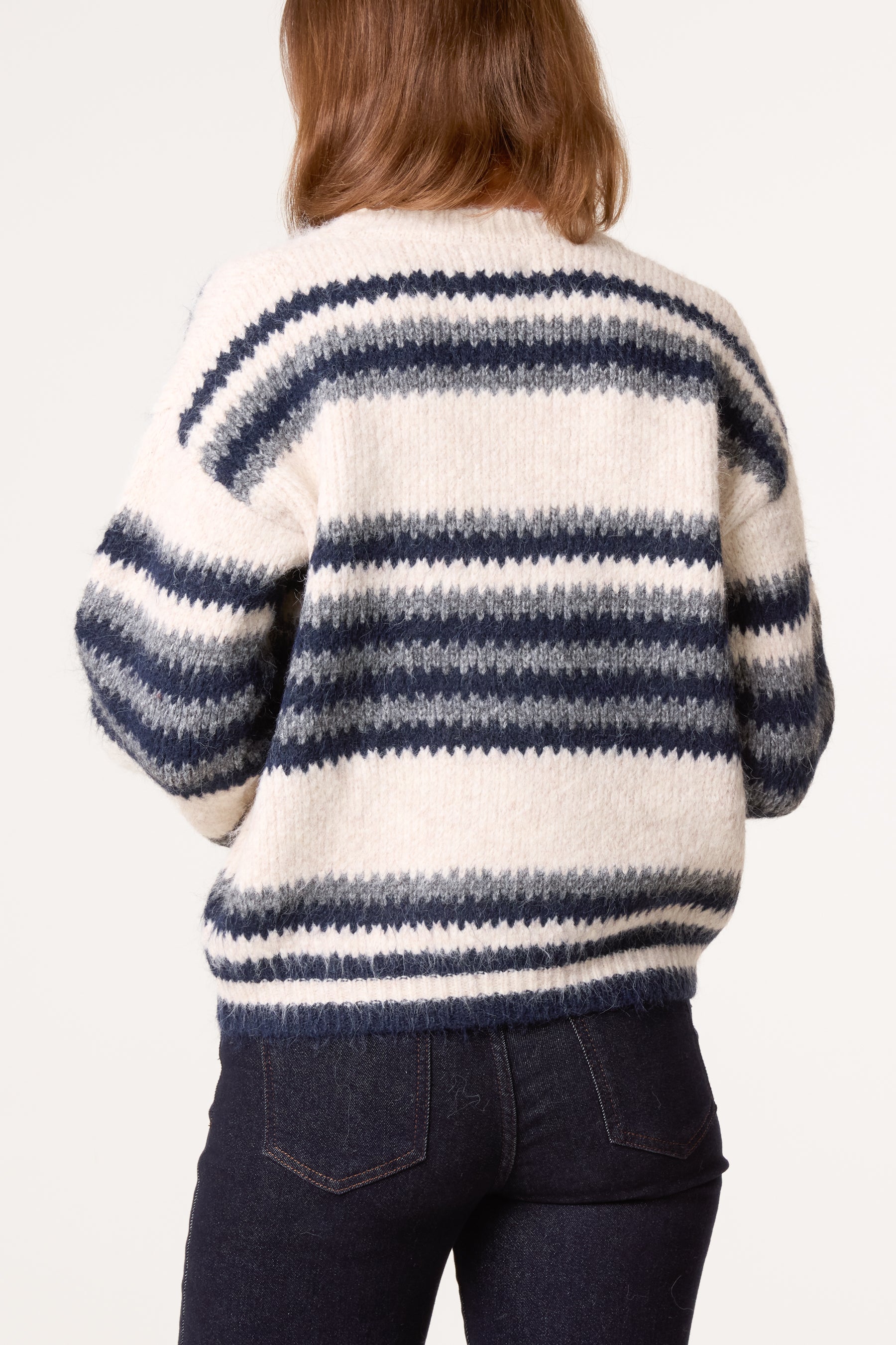Round Neck Stripe Jumper