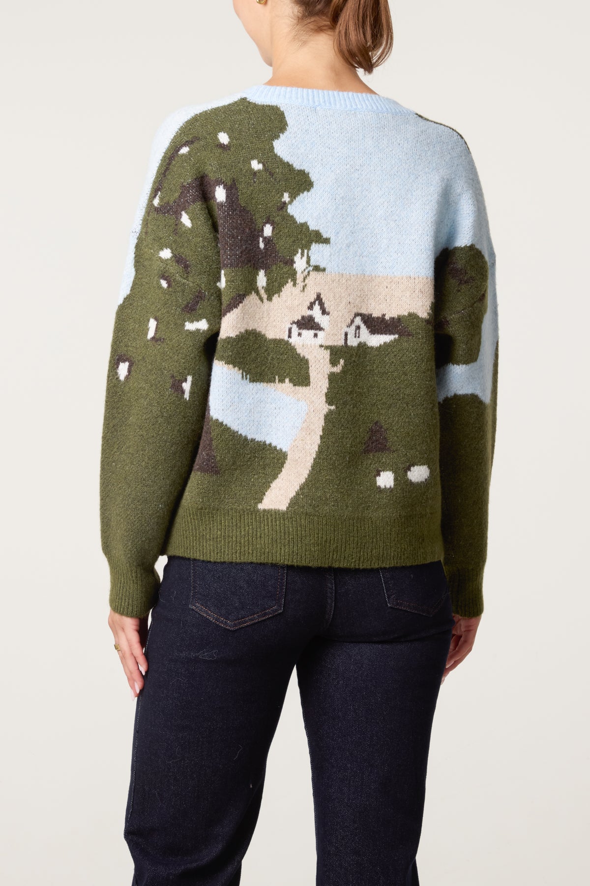 Scenic Landscape Knit Jumper