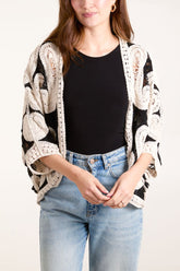 Paisley Half Sleeve Kimono