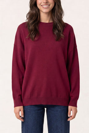 Brooklyn Slogan Knit Jumper