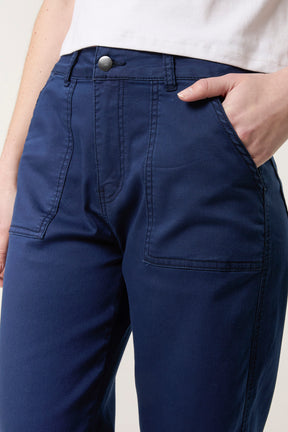 Wide Leg Cotton Trouser Jeans