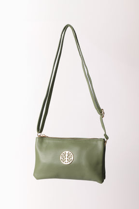 Small Gold Detail Shoulder/Clutch Purse