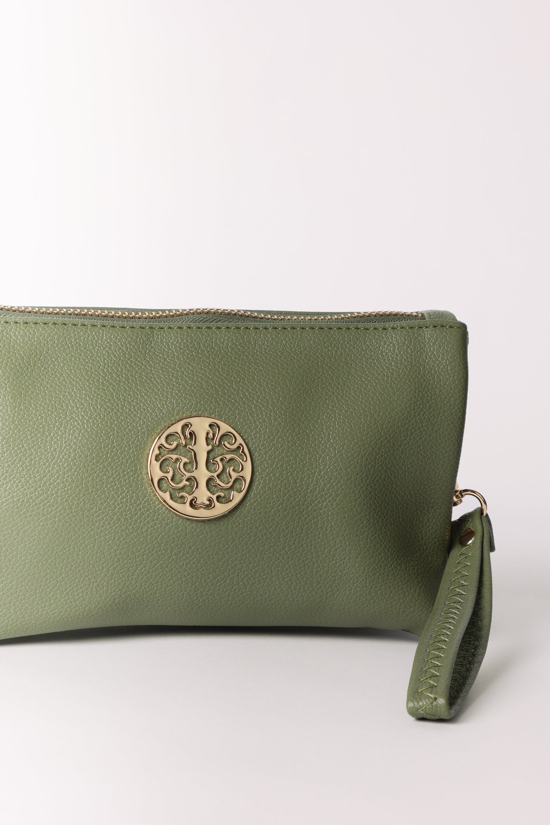 Small Gold Detail Shoulder/Clutch Purse