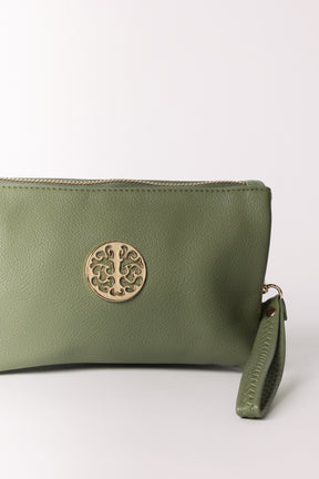 Small Gold Detail Shoulder/Clutch Purse