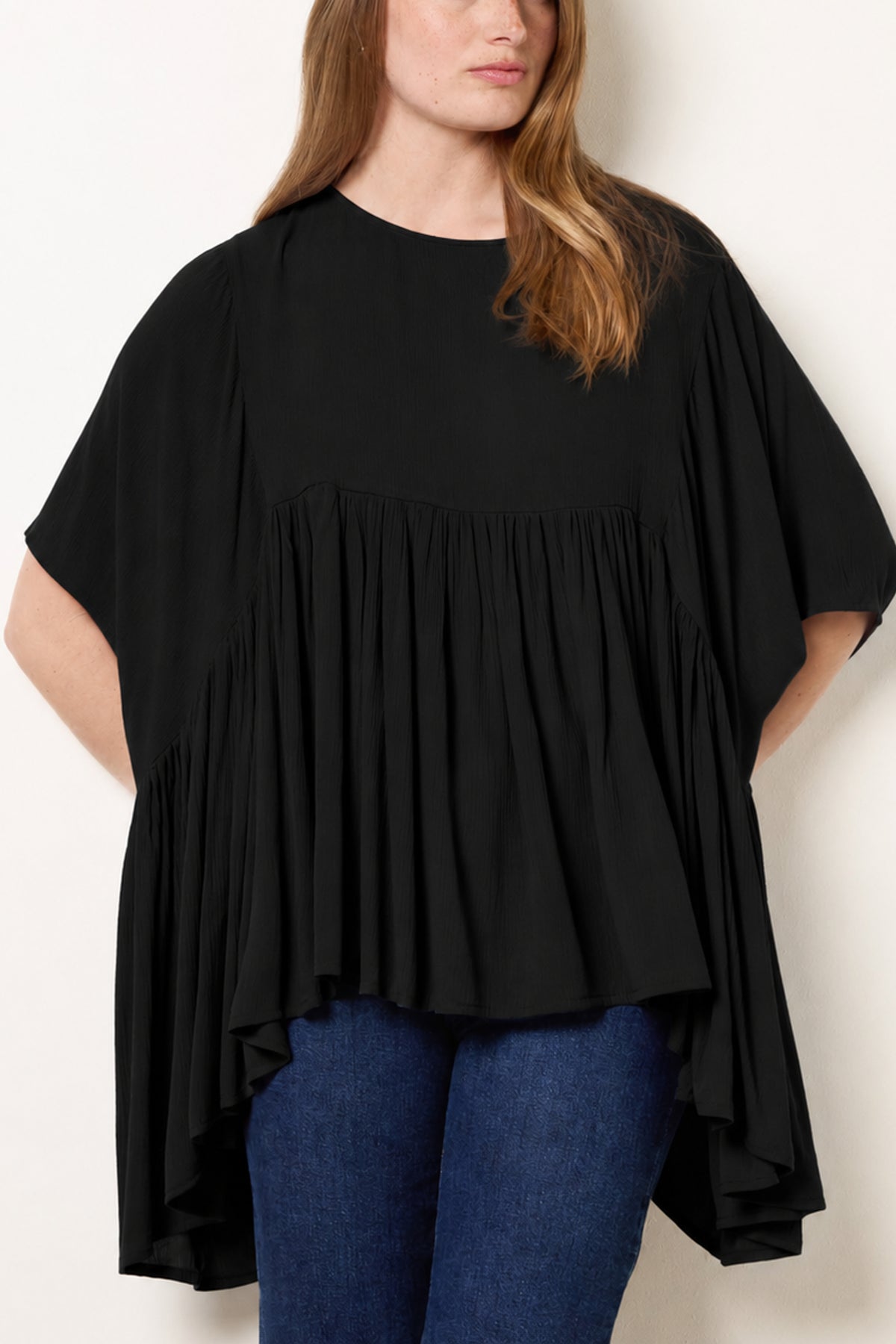 Asymmetric Oversized Top