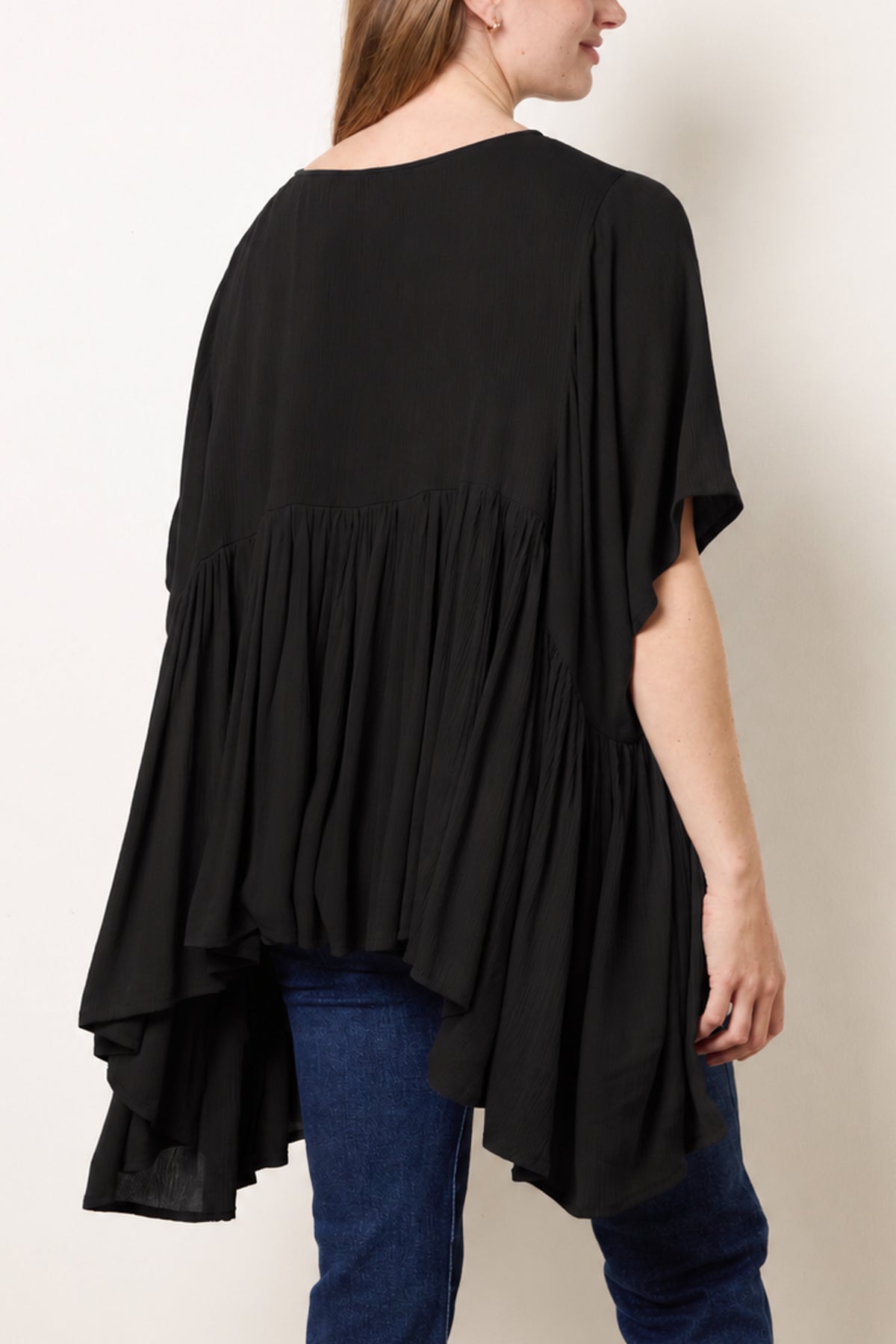 Asymmetric Oversized Top