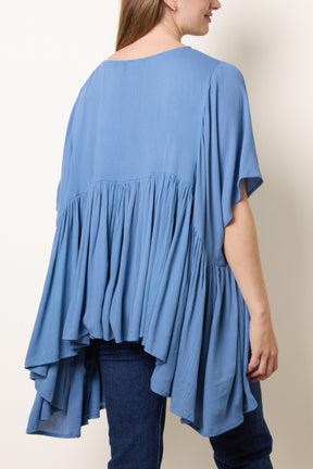 Asymmetric Oversized Top