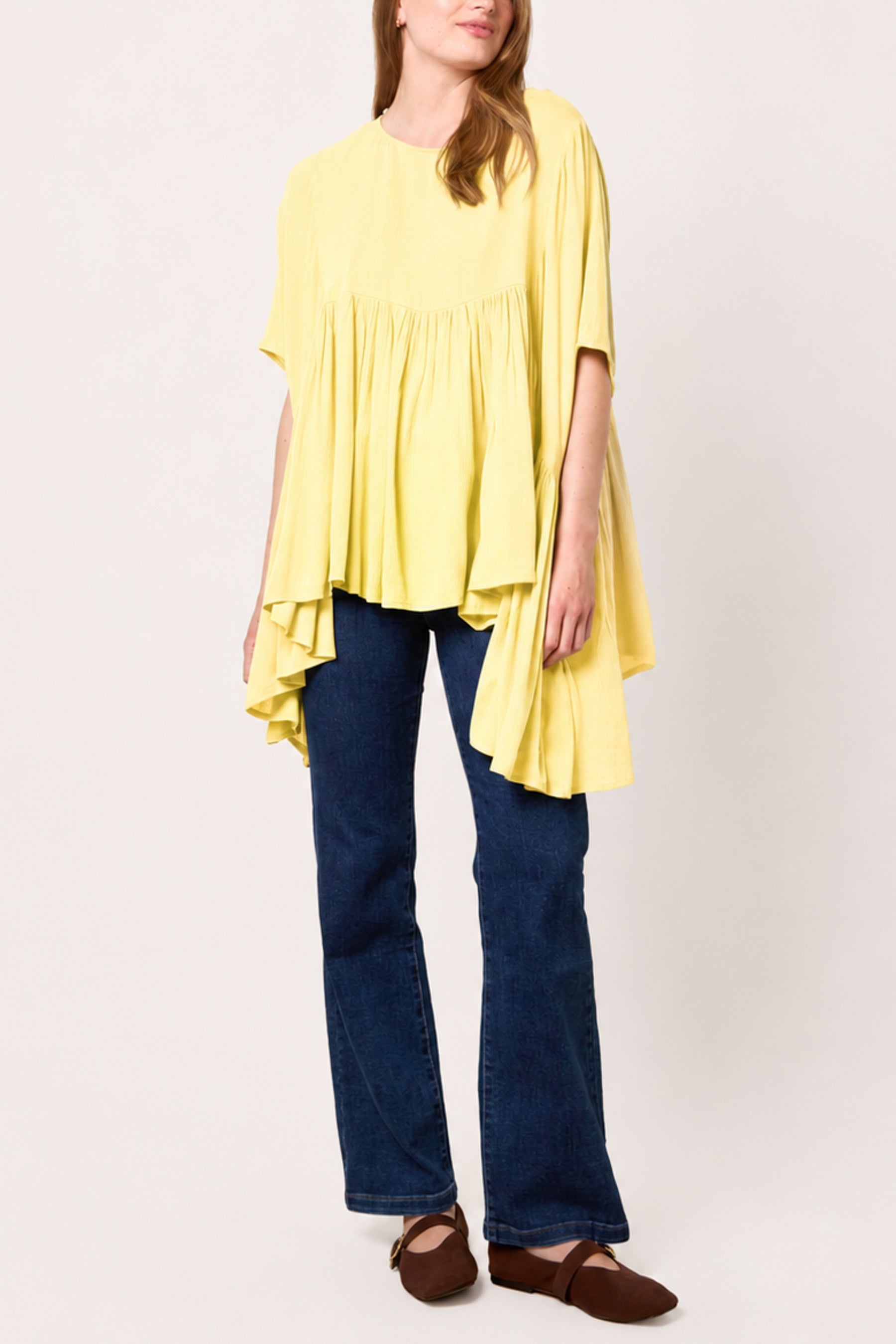 Asymmetric Oversized Top