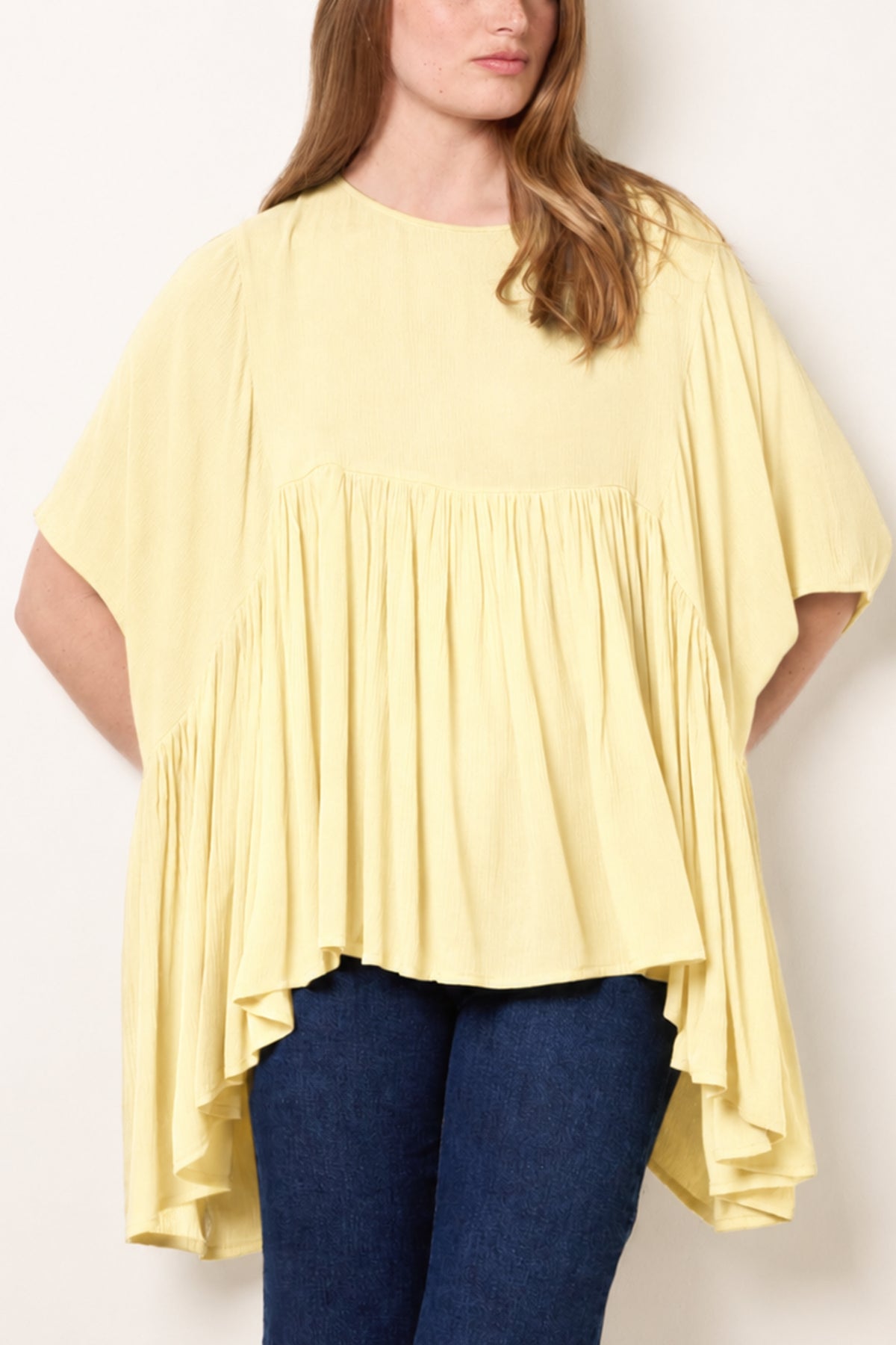 Asymmetric Oversized Top