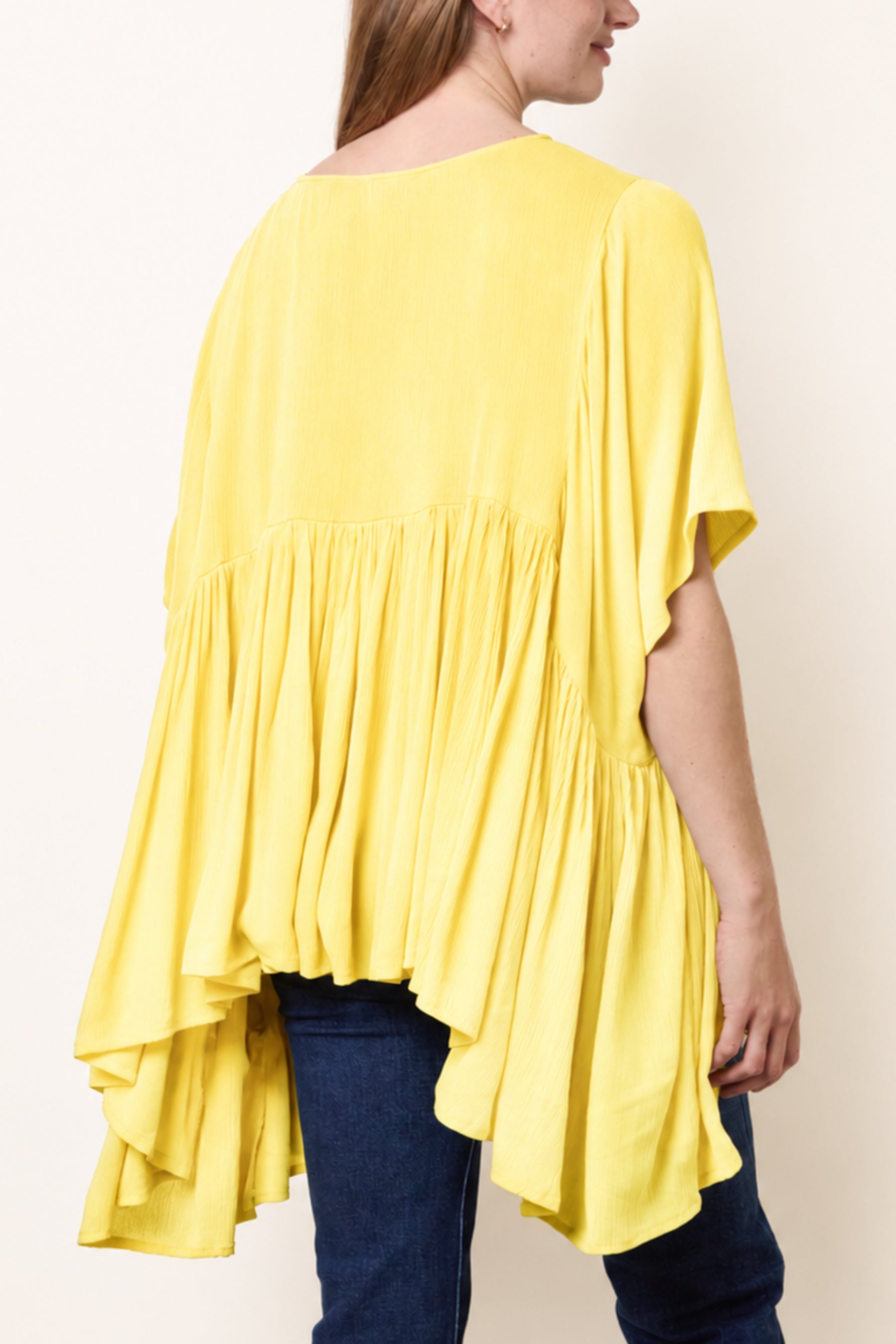 Asymmetric Oversized Top