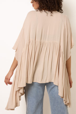 Asymmetric Oversized Top