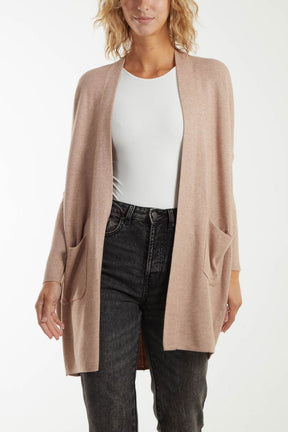 Pocket Detail Lightweight Knit Cardigan