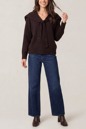 Scarf Detailed Jumper