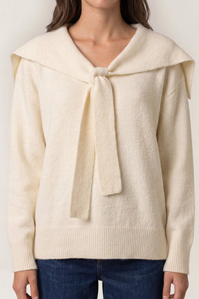 Scarf Detailed Jumper