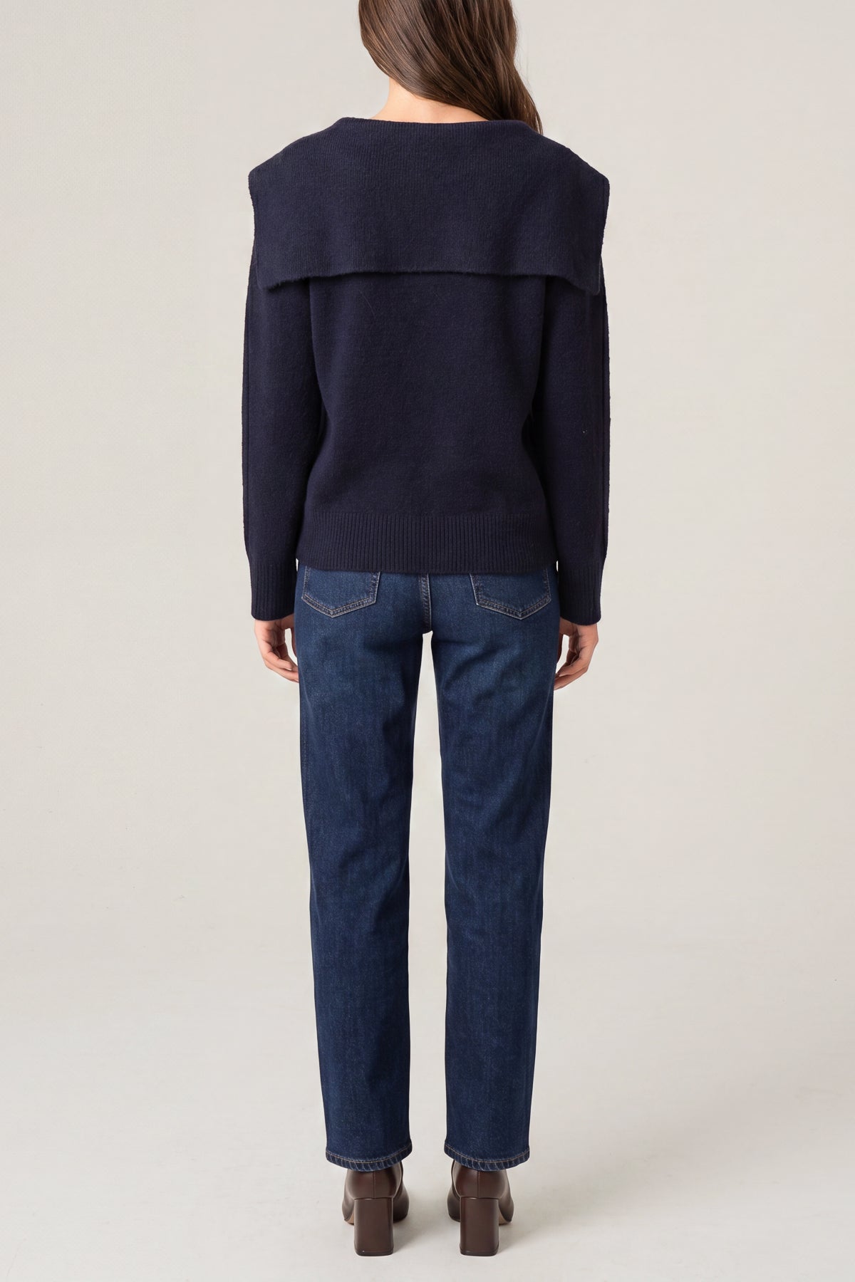 Scarf Detailed Jumper