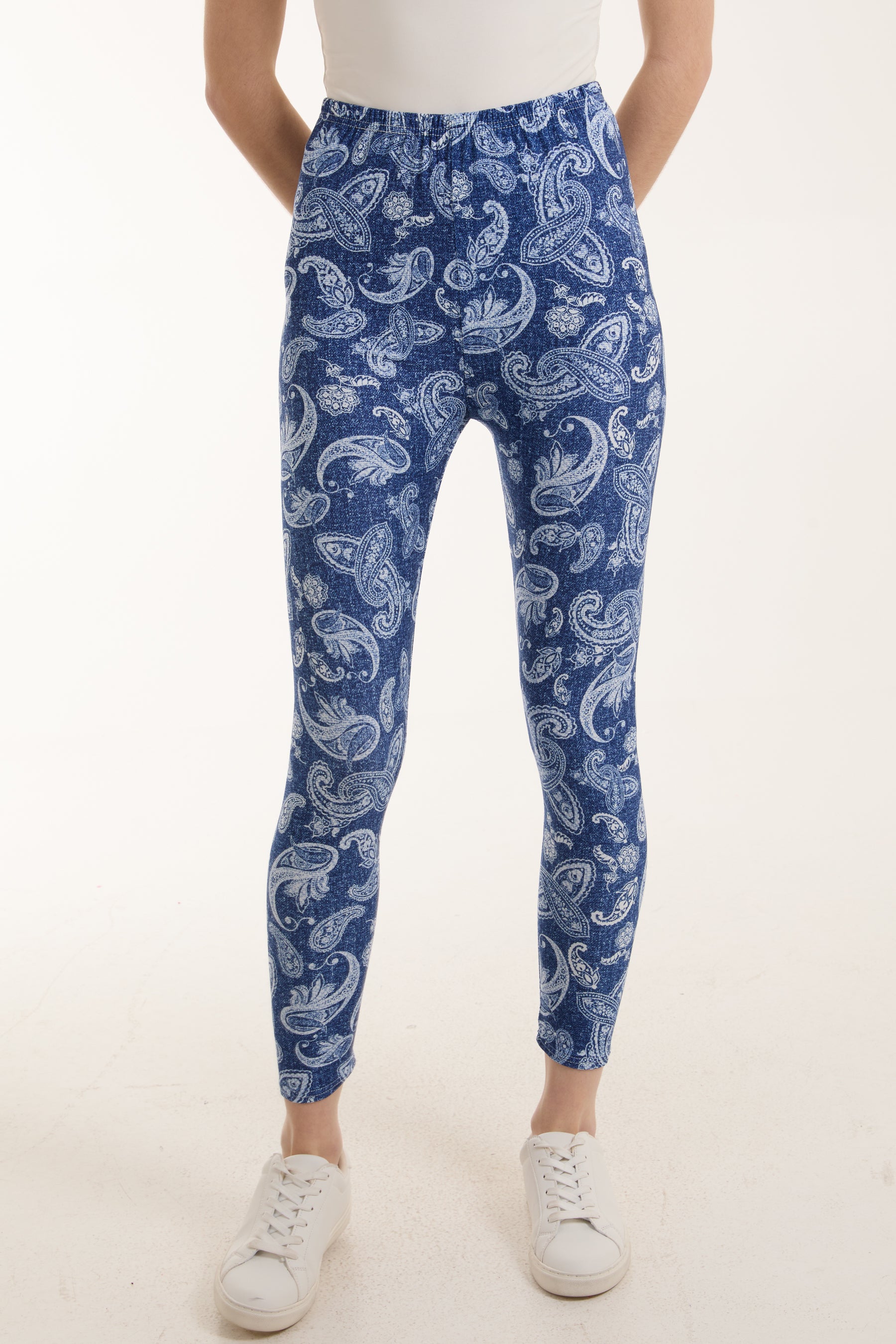 Paisley Print Leggings